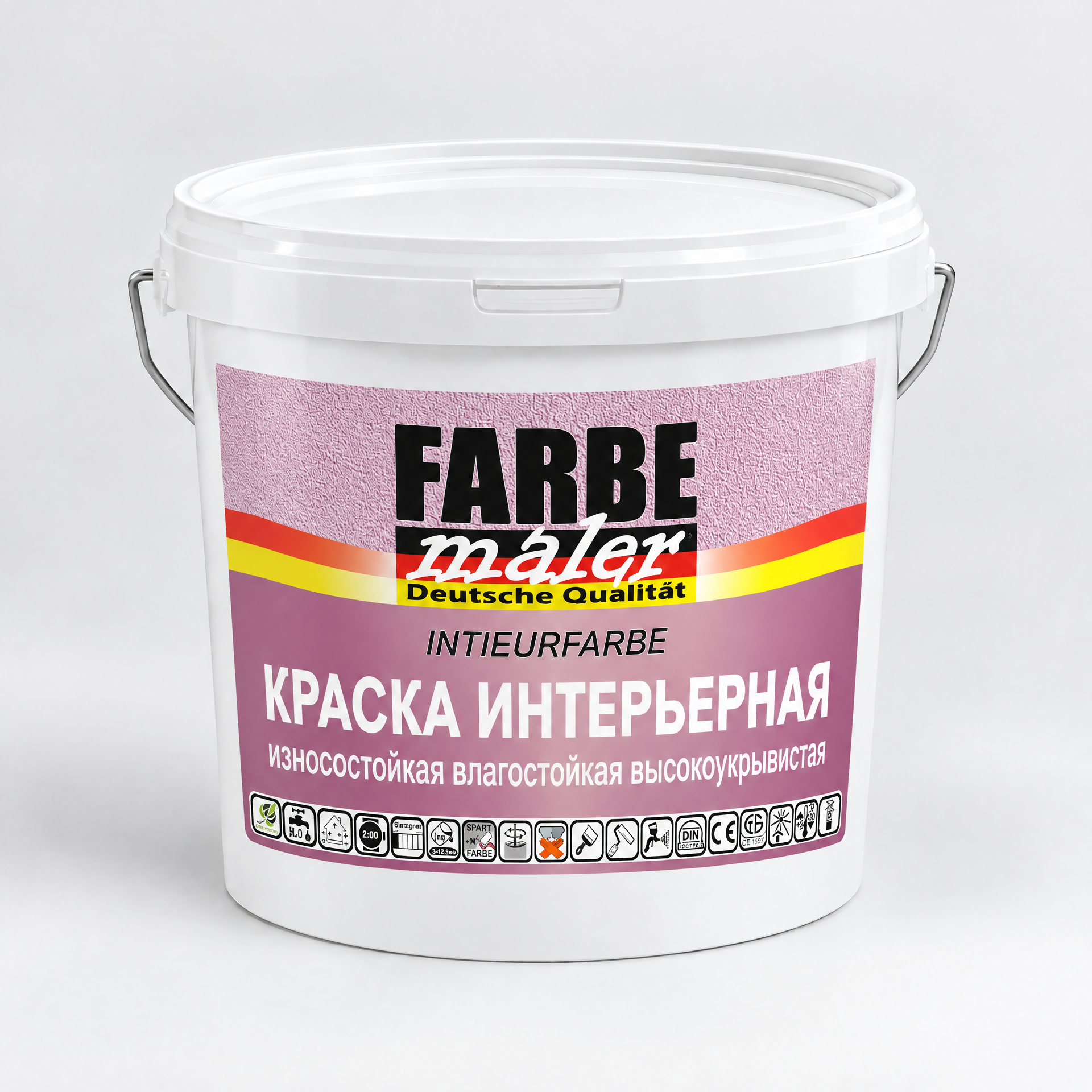 Фактурная интерьерная краска  ВД-АК-201  "FARBE MALER"