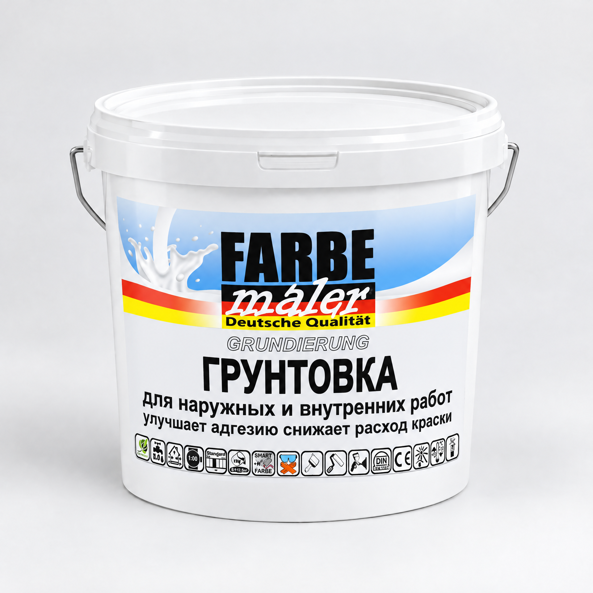 Грунтовка "FARBE MALER" ВД-АК-01 готовая к применению