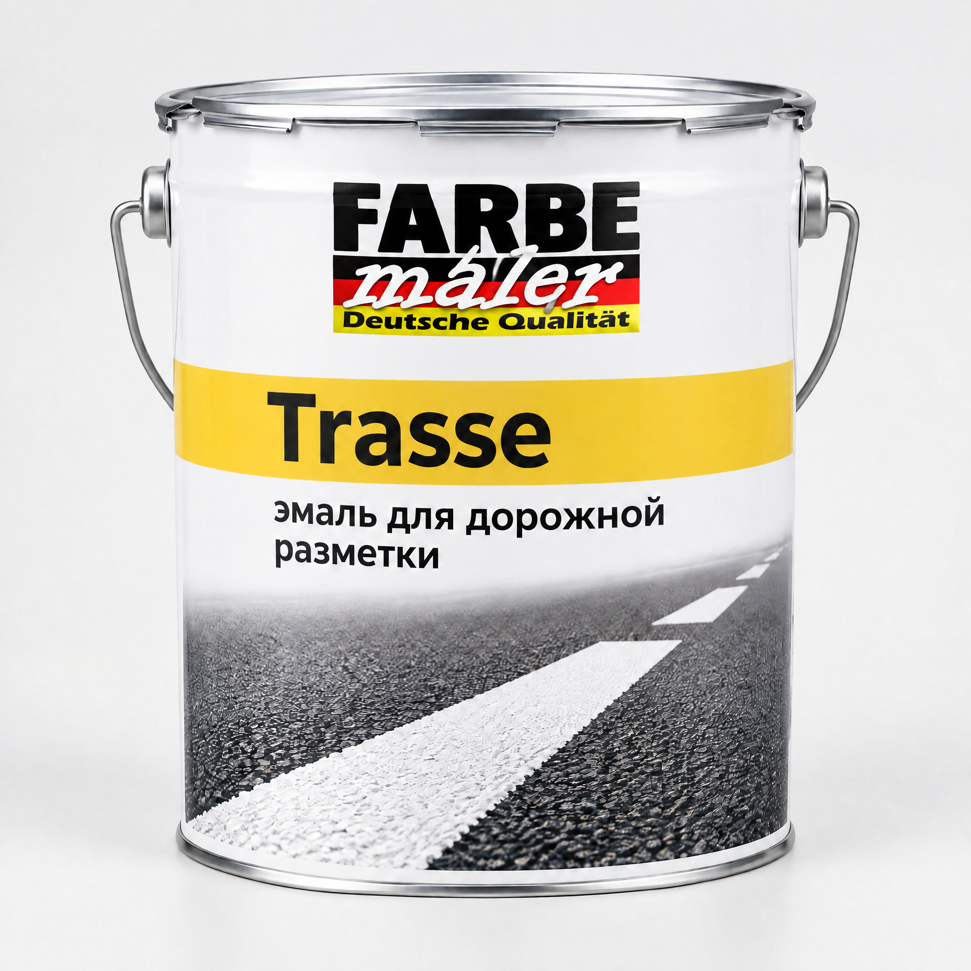 Эмаль "Trasse" Для дорожной разметки