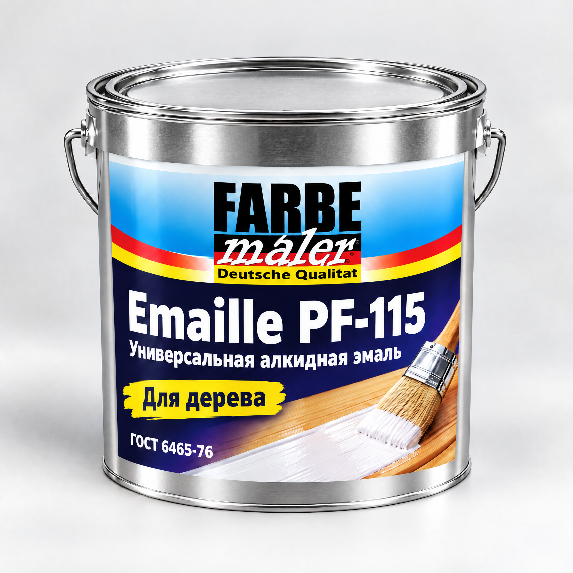 Эмаль "Emaille PF-115"  Универсальная алкидная эмаль по дереву